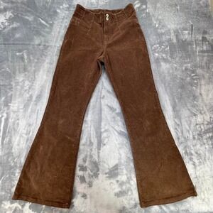 Lucky Brand Stevie brown corduroy flare pants Size 12/31R #corduroy #flares